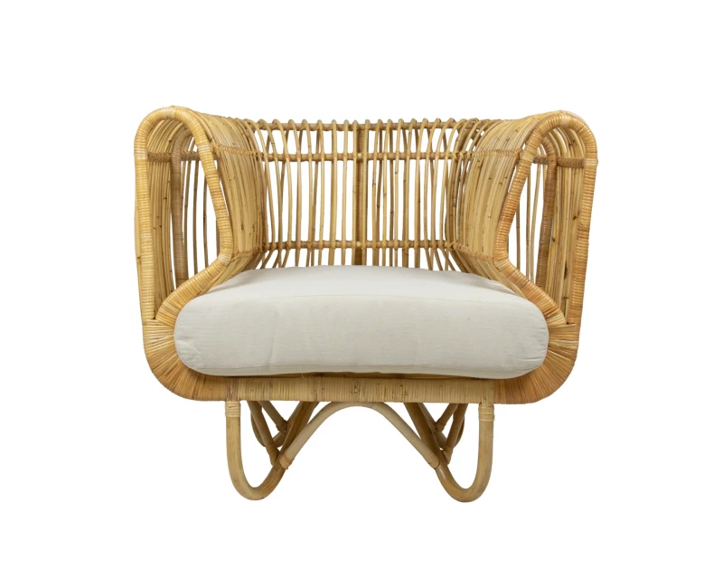 Fotel wypoczynkowy z naturalnego rattanu.webp
